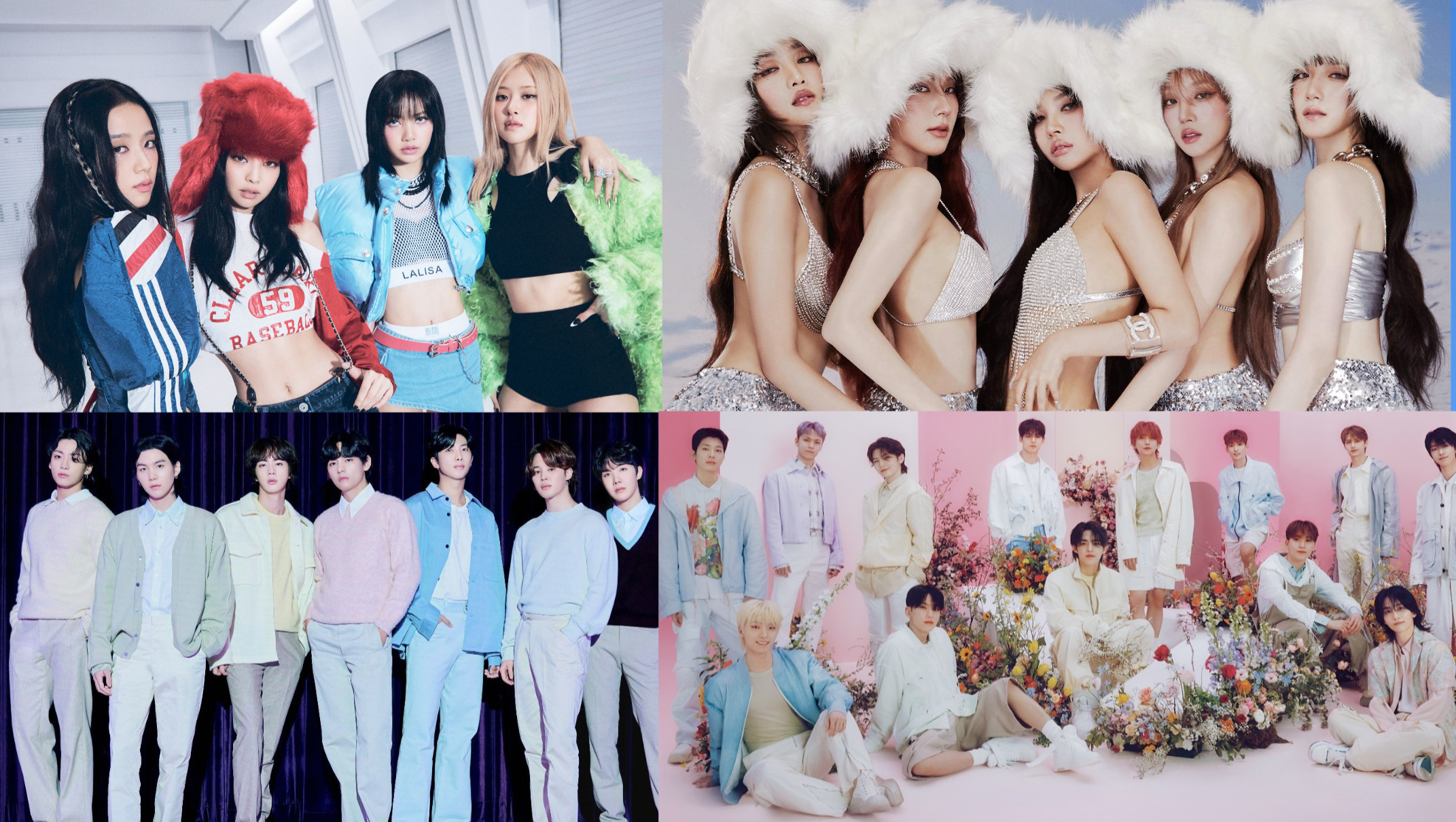 Top 10 Most Bankable K-Pop Groups on YouTube in 2024, According to Forbes 