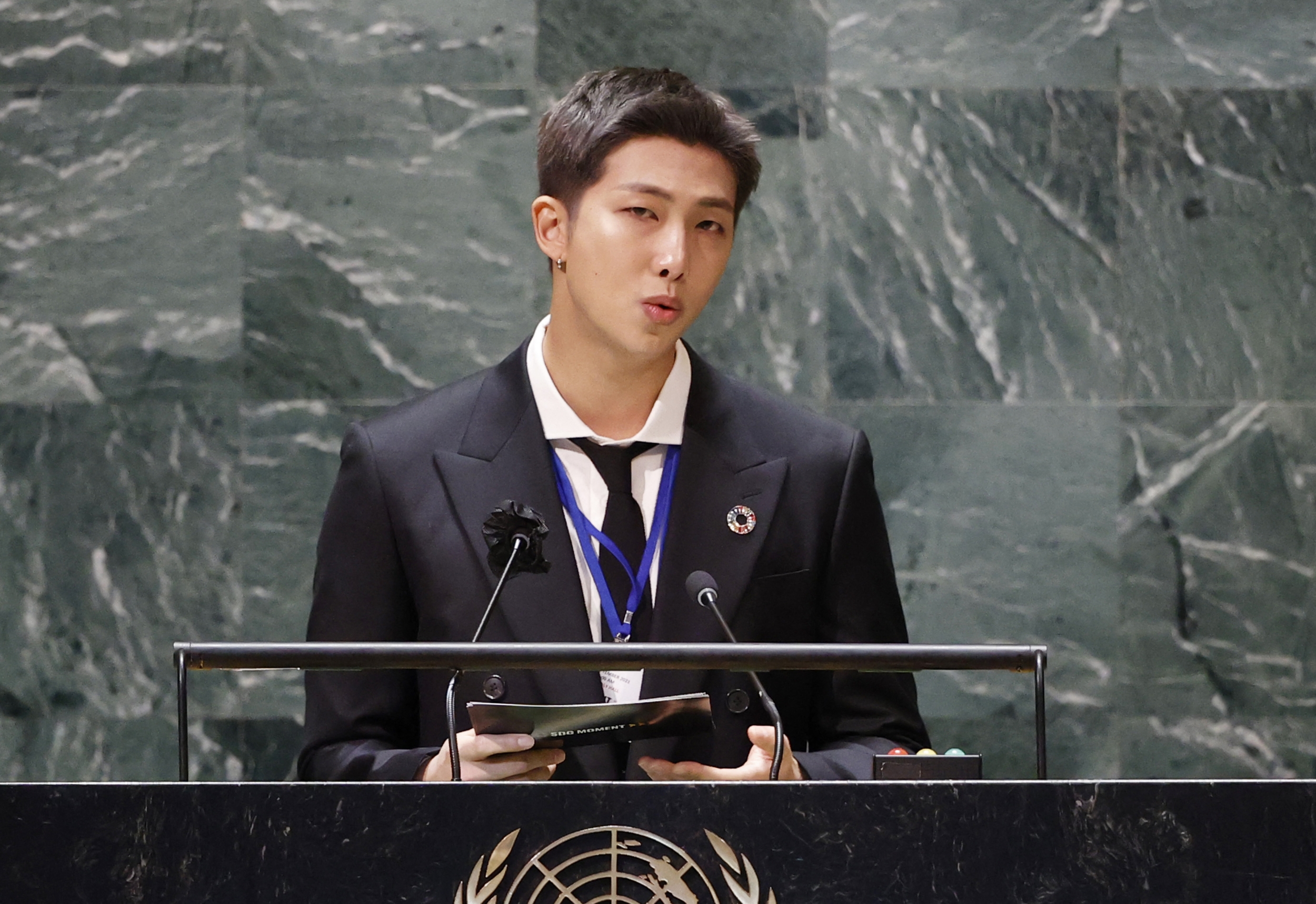 BTS RM Being Praised As ‘Role Model Helping to Stop Violence Against Women’ Ignites Heated Discussions Online