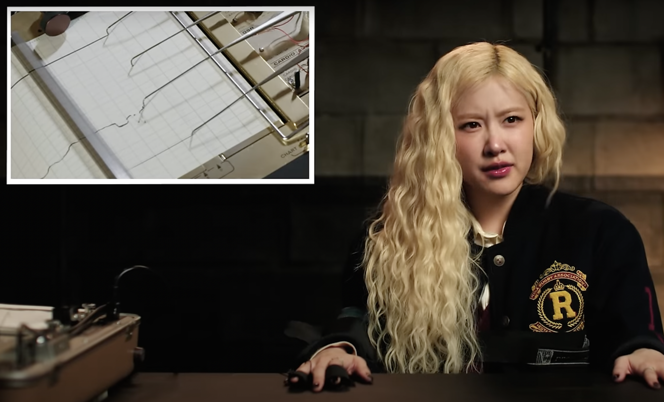 Rosé Addresses Jaden Smith Dating Rumors While Being Hooked Up to a Lie Detector