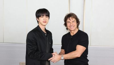 Tom Cruise and BTS's Jin Mission Impossible