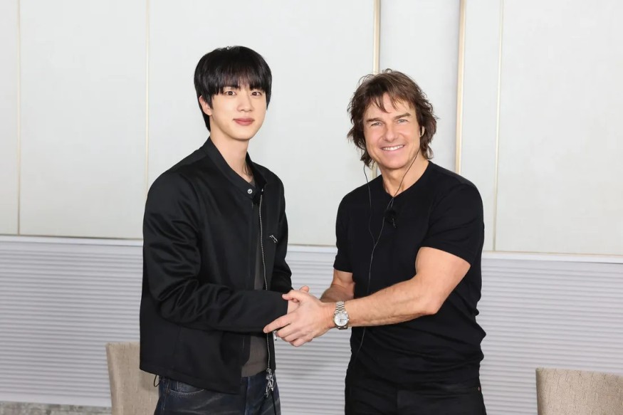 Tom Cruise and BTS's Jin Mission Impossible