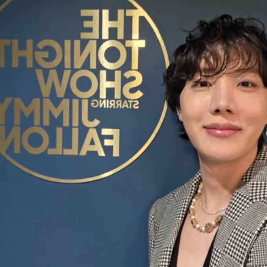 J-hope at The Tonight Show