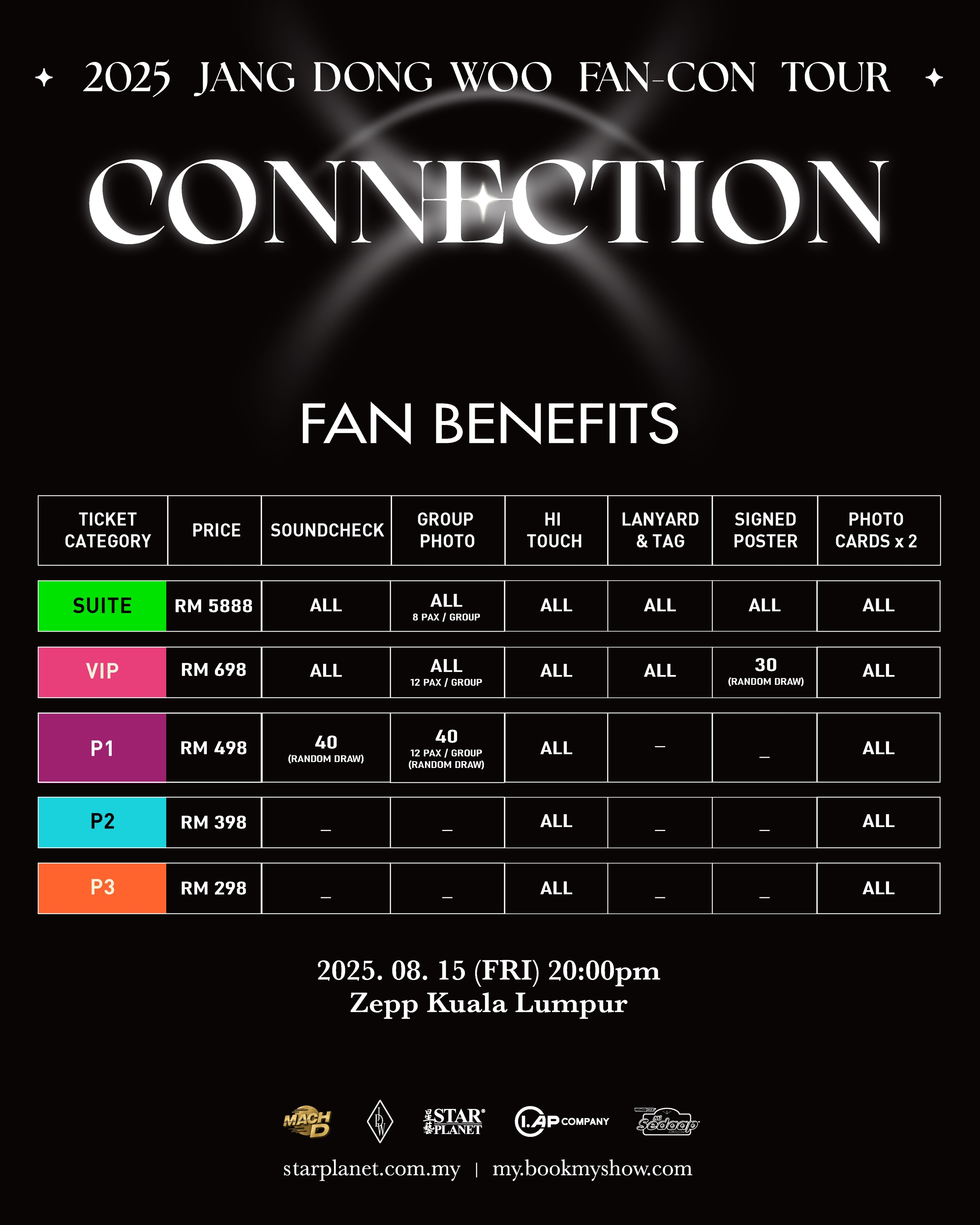 2025 JANG DONG WOO FAN-CON TOUR IN KUALA LUMPUR 2025 JANG DONG WOO FAN-CON TOUR IN KUALA LUMPUR