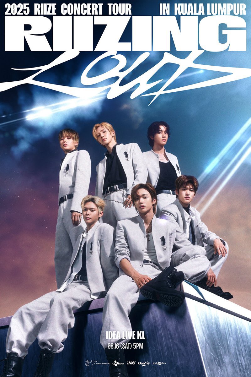 K-POP Boy Group RIIZE is Coming to Malaysia for the first time, for 2025 RIIZE Concert Tour [RIIZING LOUD]