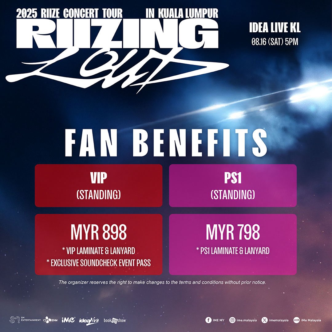 2025 RIIZE CONCERT TOUR RIIZING LOUD 2025 RIIZE CONCERT TOUR RIIZING LOUD