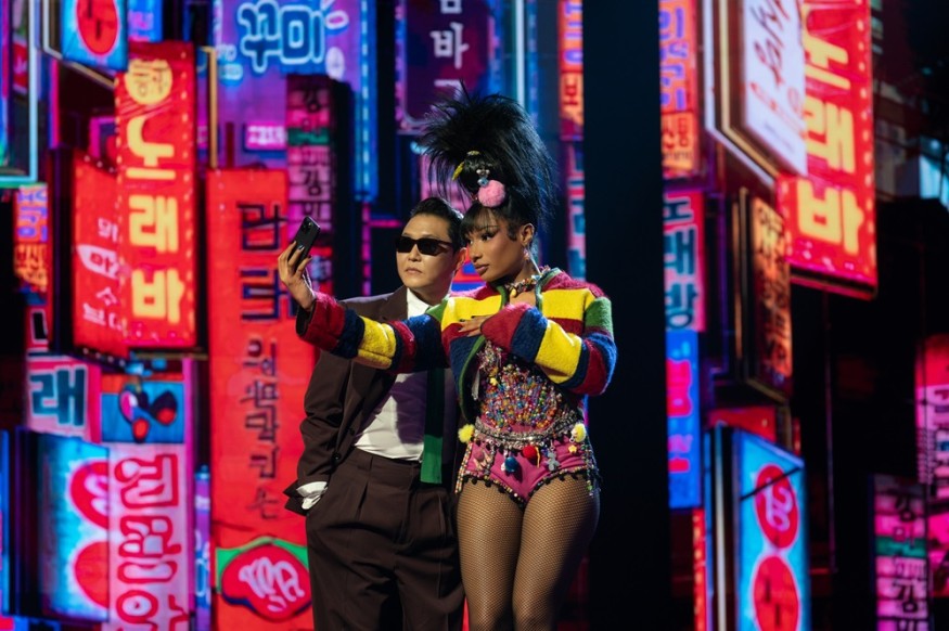 PSY and Meghan Thee Stallion host Apple TV+ KPOPPED