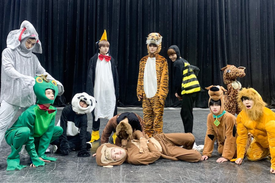 X1 release a dance video for "Like Always" just in time for Halloween!