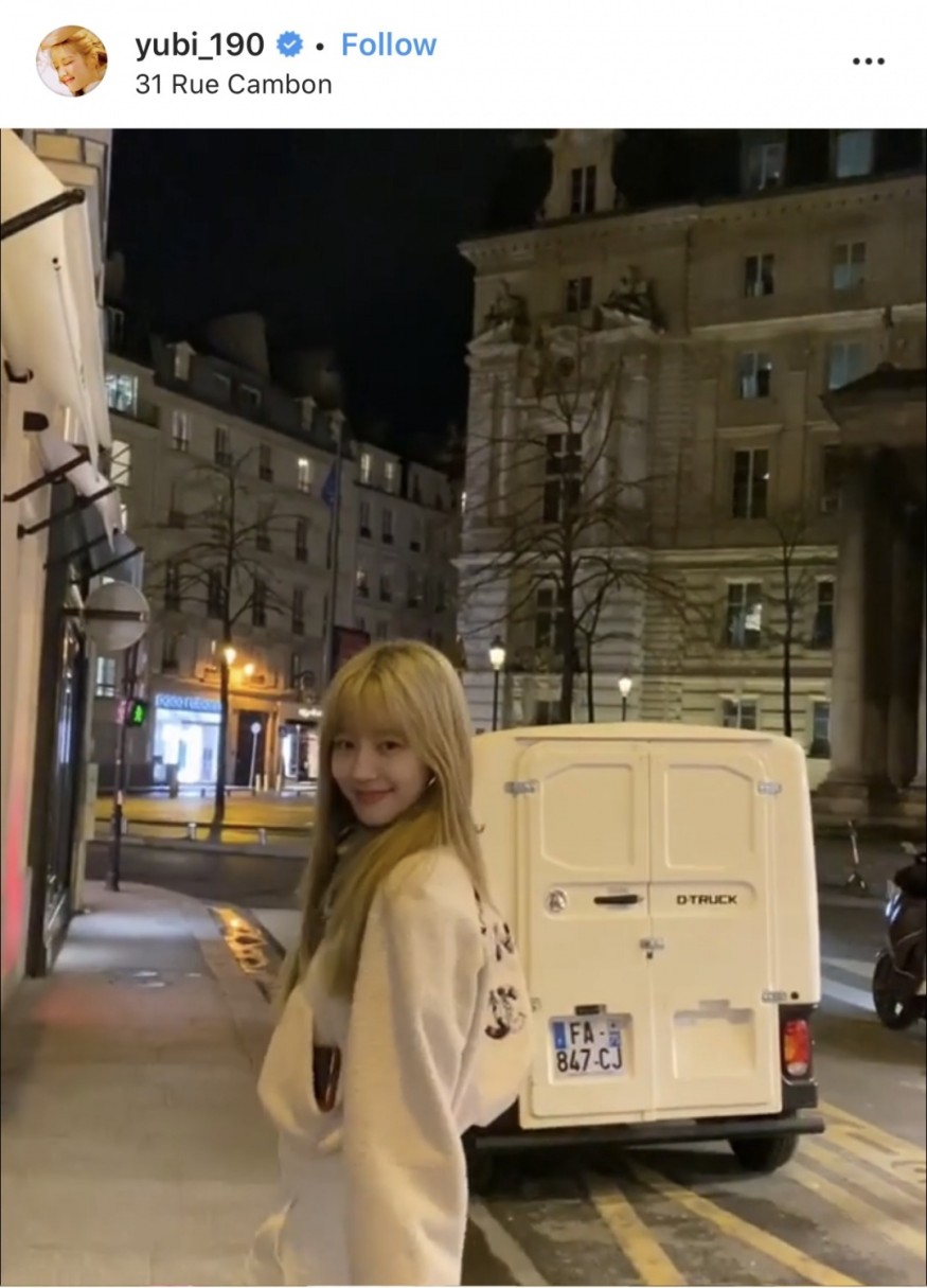 The Rose's Kim Woosung And Lee Yu-bi Presumably In Paris Together