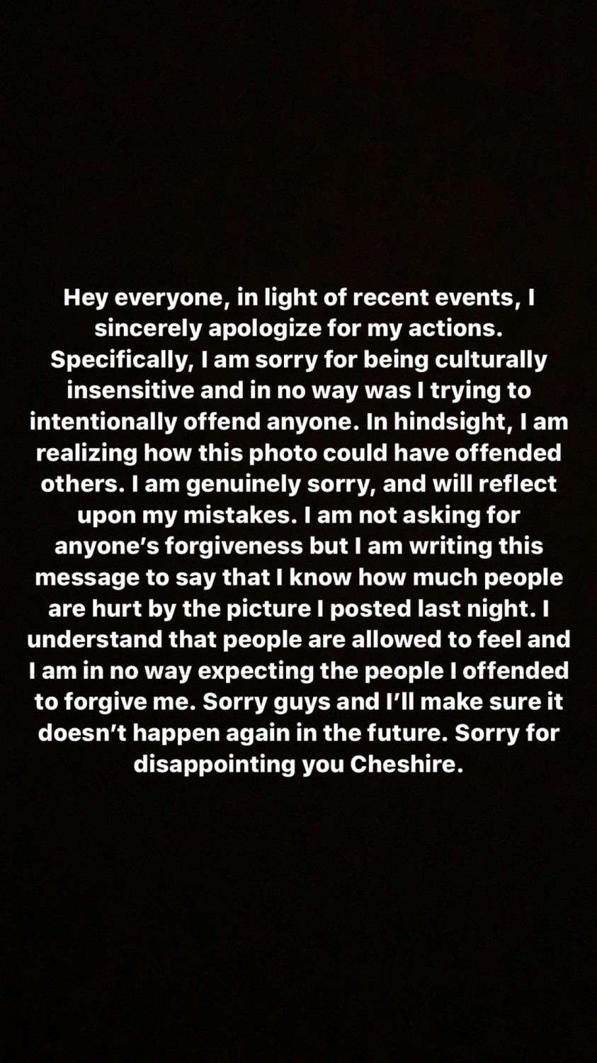 CLC Sorn Apologized For Posting A Photo With A Racist Caricature Mask
