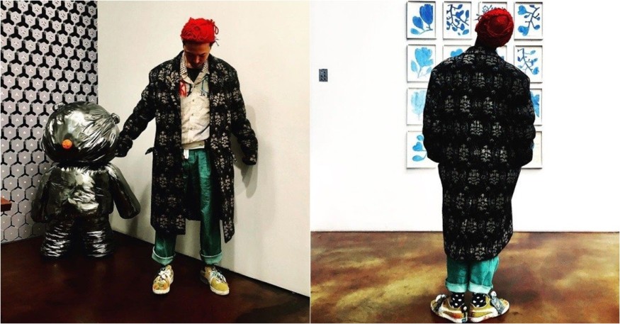 BIGBANG G-Dragon Shows Off A Unique Fashion Sense