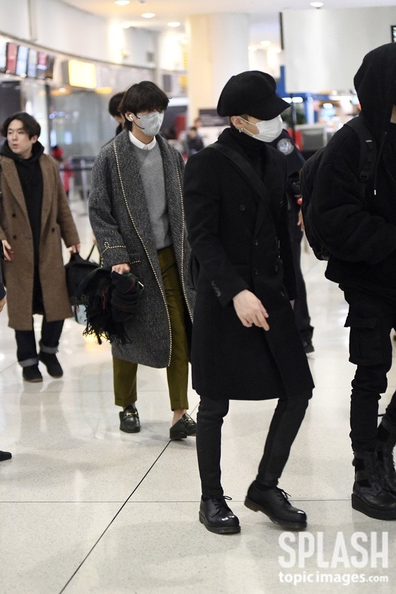 BTS attends New York New Year Show