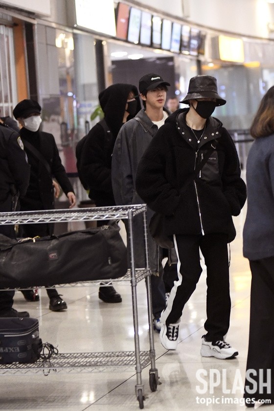 BTS attends New York New Year Show