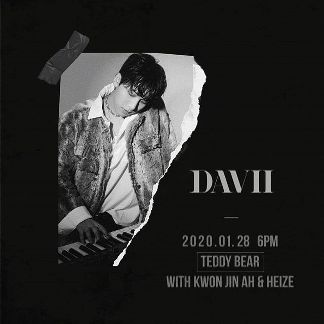 DAVII unveils new song ‘Teddy Bear’ with Kwon Jin-ah X Heize