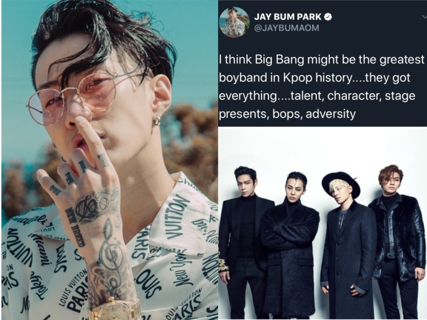 BIGBANG is The Best Band in K-pop According to Jay Park: Agree or Not?
