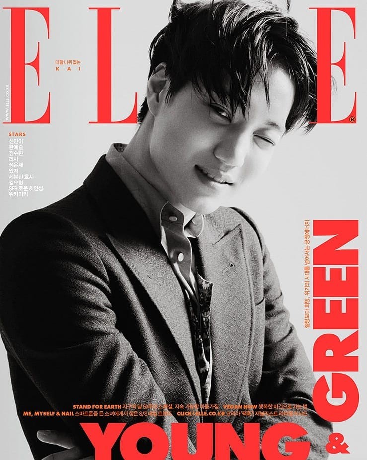 Exo Kai, gorgeous suit + unique aura, a fashion icon that no one can replace