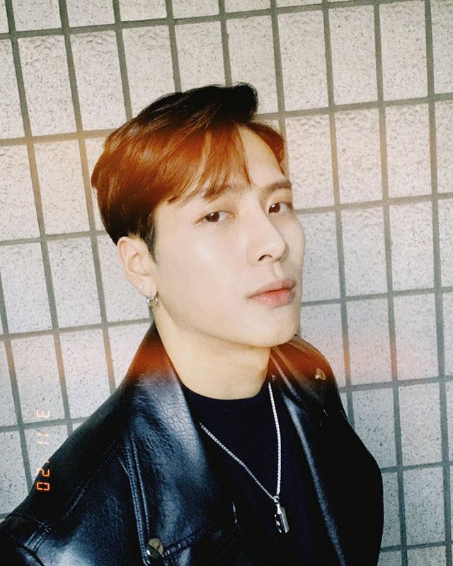 GOT7 Jackson, a sculptural visual overflowing with chic beauty