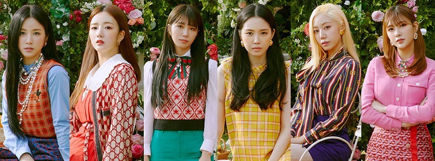 Apink Flaunts Romantic, Retro Chic "LOOK" in Album Teaser