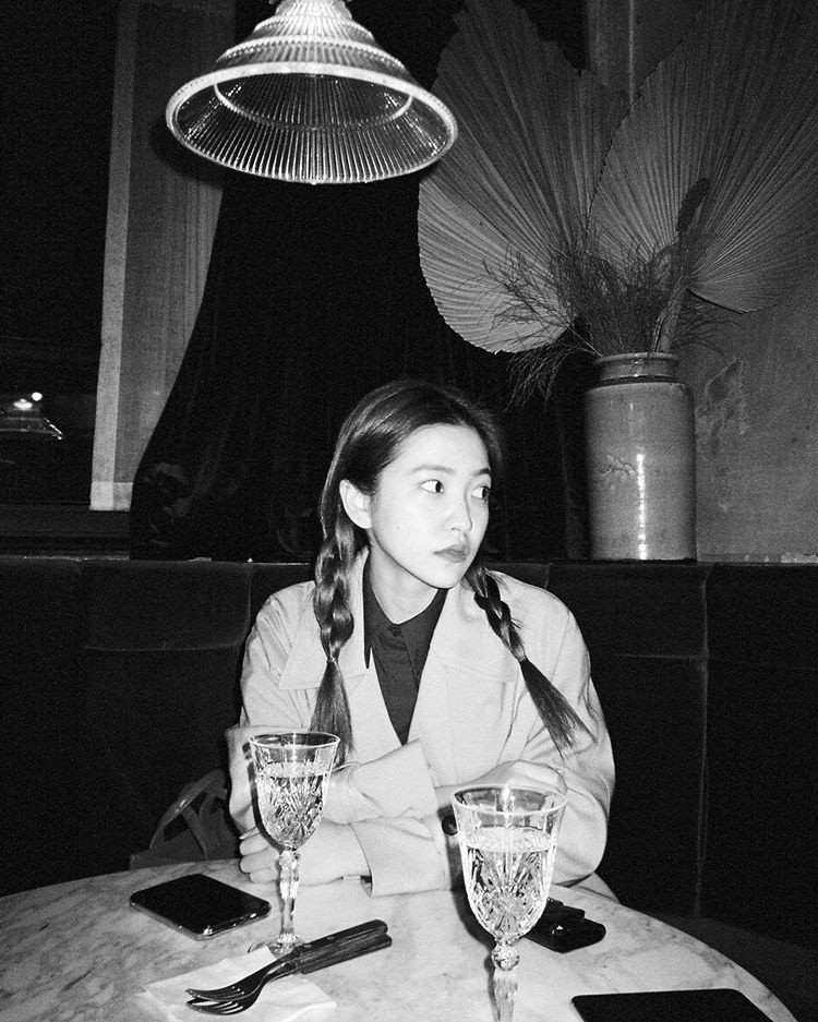 Red Velvet's Yeri Looks Chic in Grayscale Photo