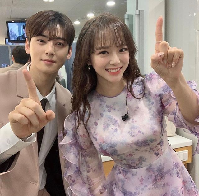Gugudan's Sejeong, ASTRO's Cha Eun-woo Overflow with Visuals in One Frame