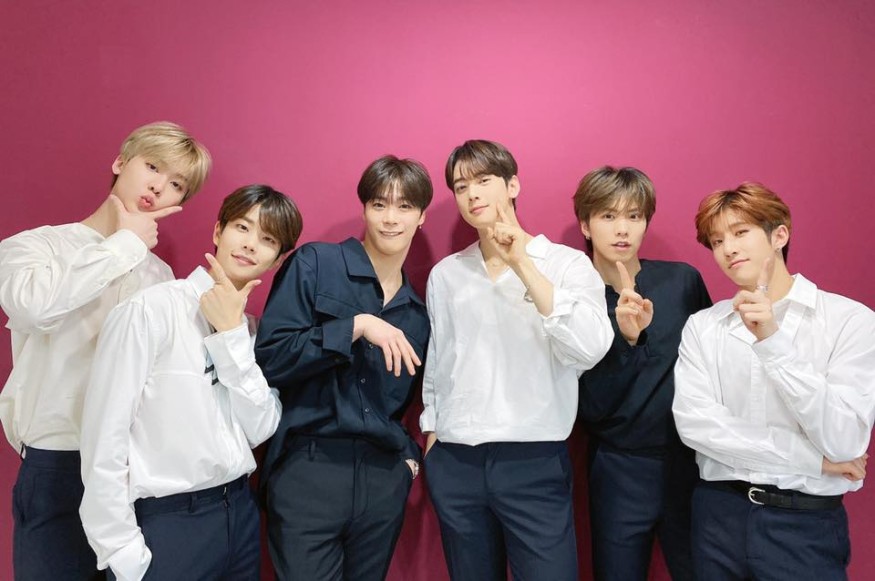 ASTRO Look Dashing, Boast Boyfriend Looks in Beige Suits