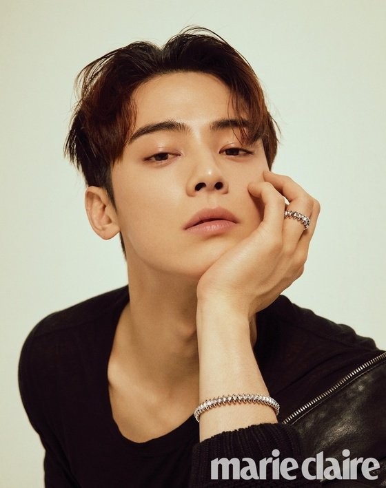 ASTRO's Cha Eun-woo Charismatic on His First-Ever Magazine Cover