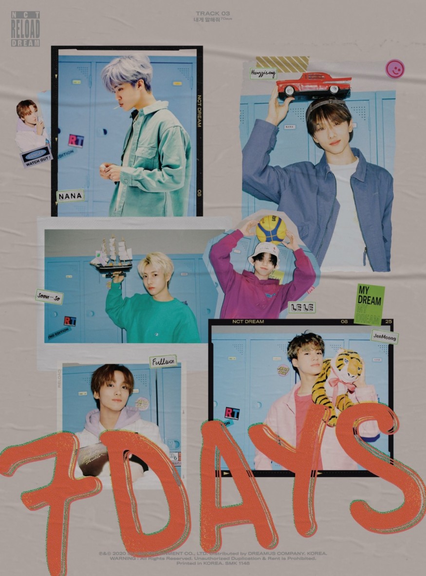 NCT DREAM Announces Refreshing Charm with New Song '7 Days'