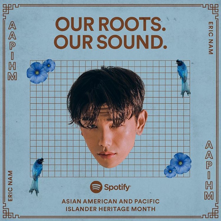 Eric Nam Chosen as Representative of Spotify's Latest Campaign "Our Roots. Our Sound"