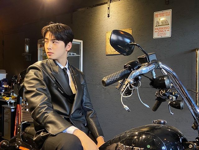 Cha Eun-woo, milky skin + perfect look