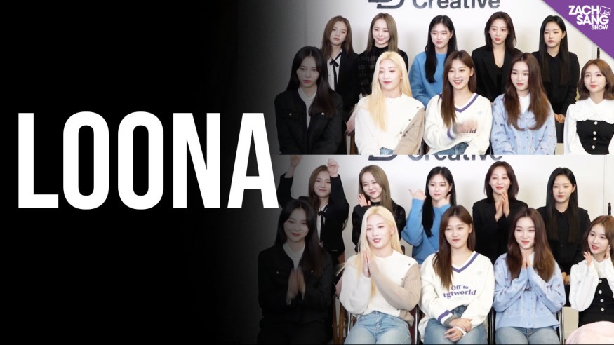 LOONA appeared on the popular American radio 'Zach Sang Show'