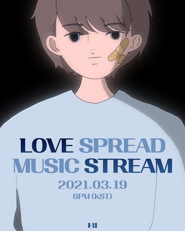 B.I, donated to World Vision for all donated songs