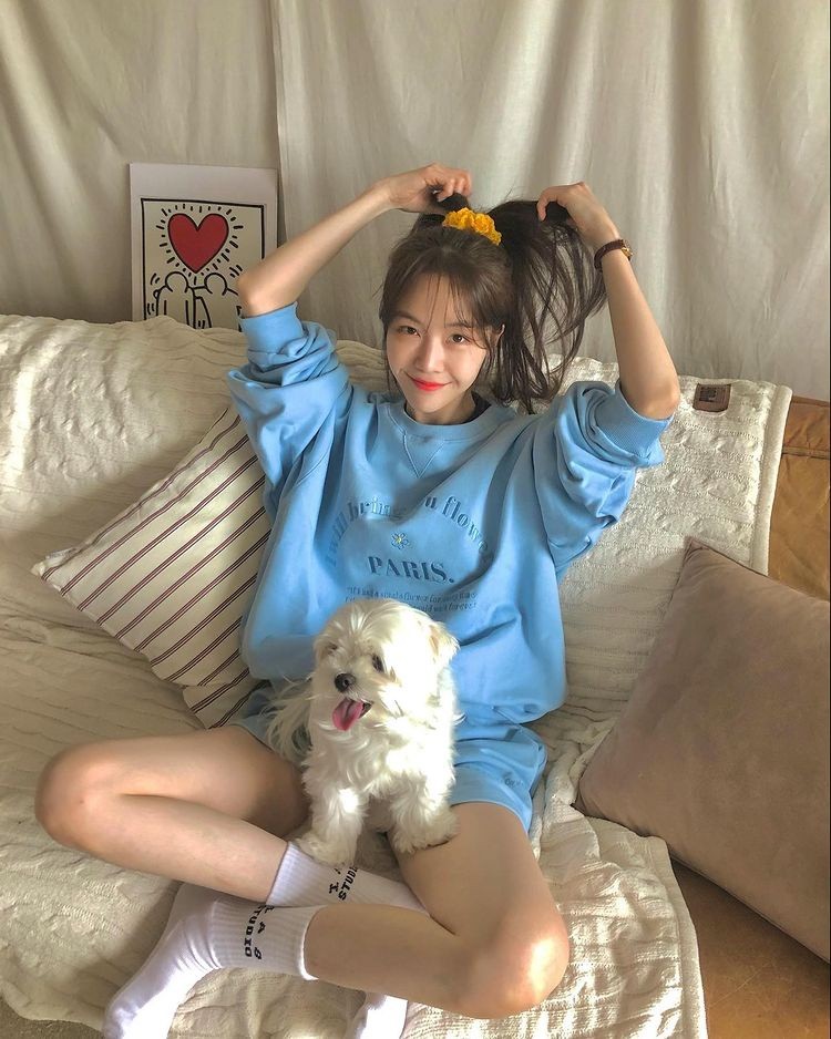 Minah from Girl's Day, fruit juice beauty