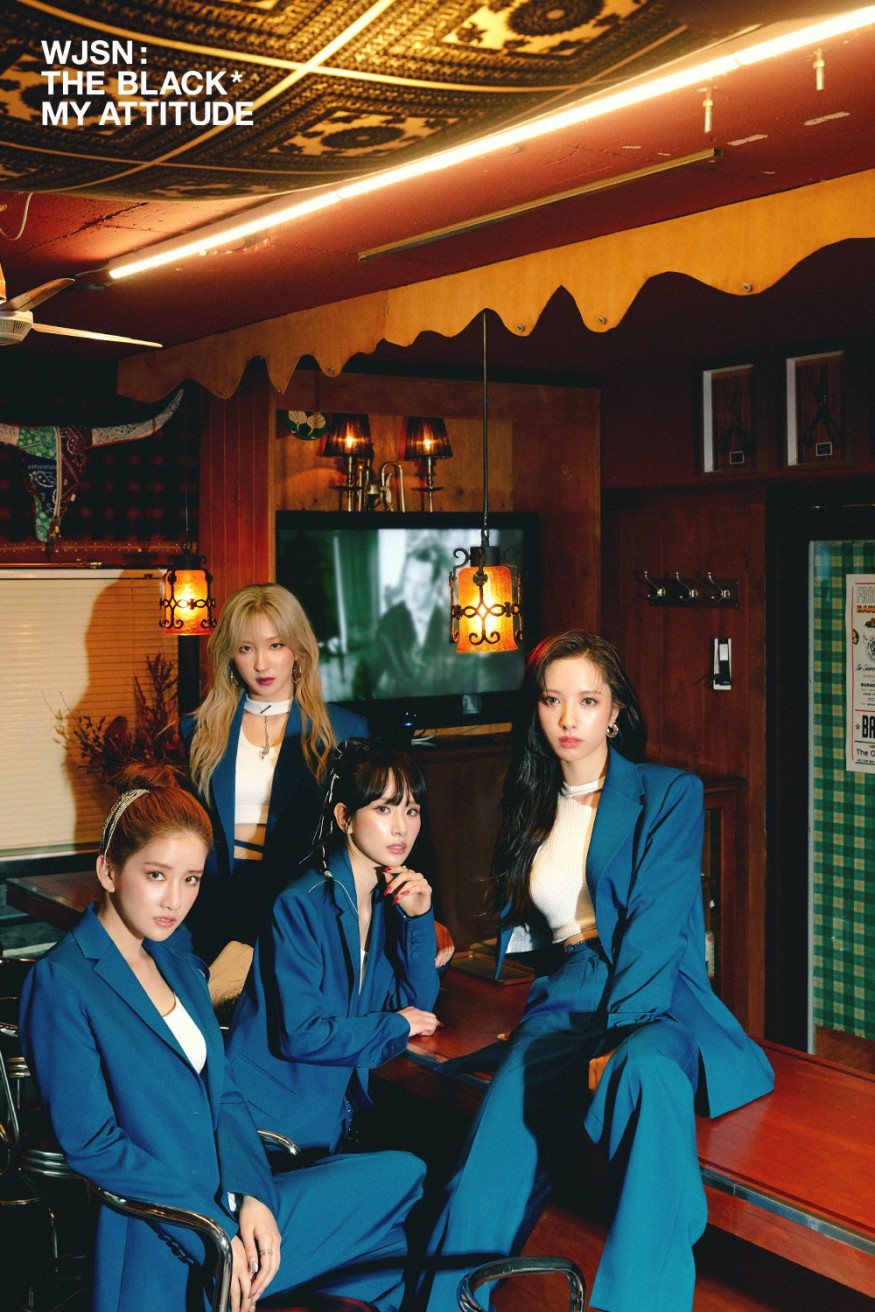 WJSN The Black, 4 people 4 colors high class mood