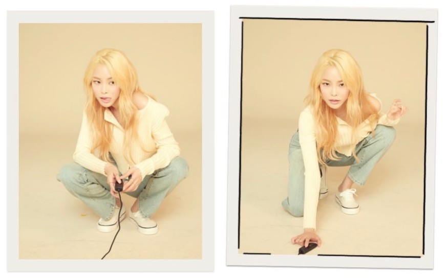 Heize, #1 on the music chart with the release of the new song 'HAPPEN'