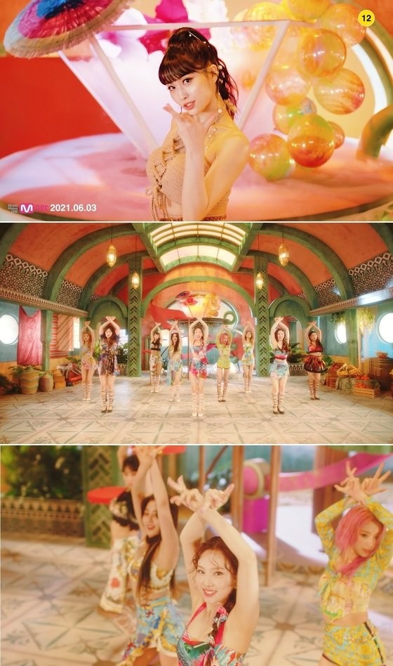 TWICE gets drunk on summer song 'Alcohol-Free'... Some of the seductive choreography revealed