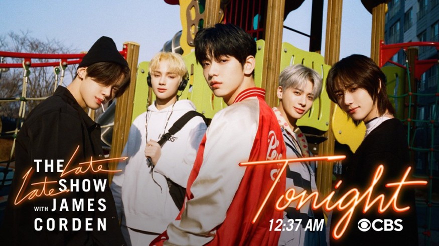 TXT unveils English song 'Magic' stage at THE CORDEN SHOW in the US... global move