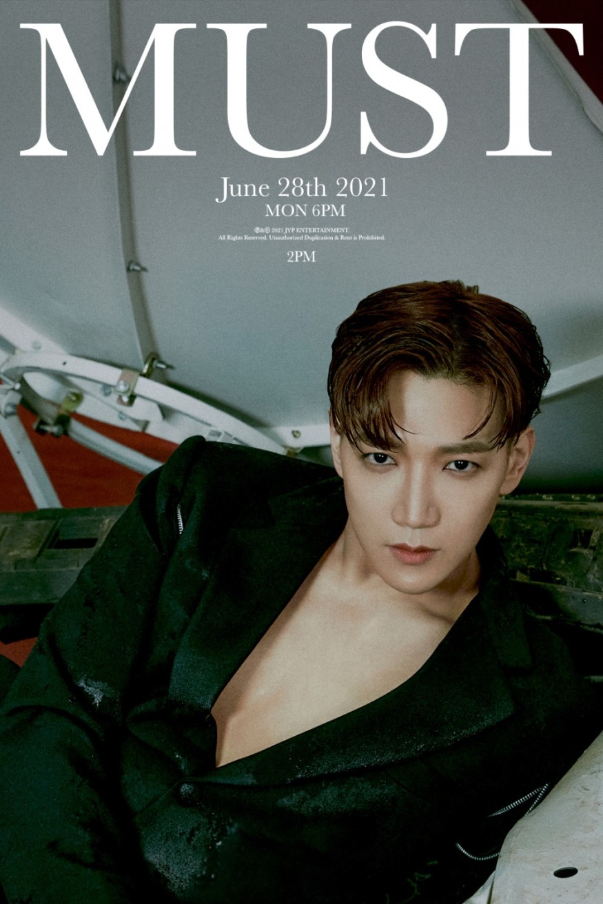 'Complete Comeback' 2PM JUN. K, broad shoulders + deep eyes to renew Liz