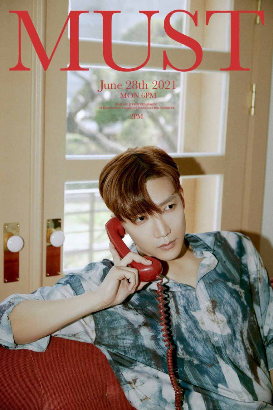 'Complete Comeback' 2PM JUN. K, broad shoulders + deep eyes to renew Liz