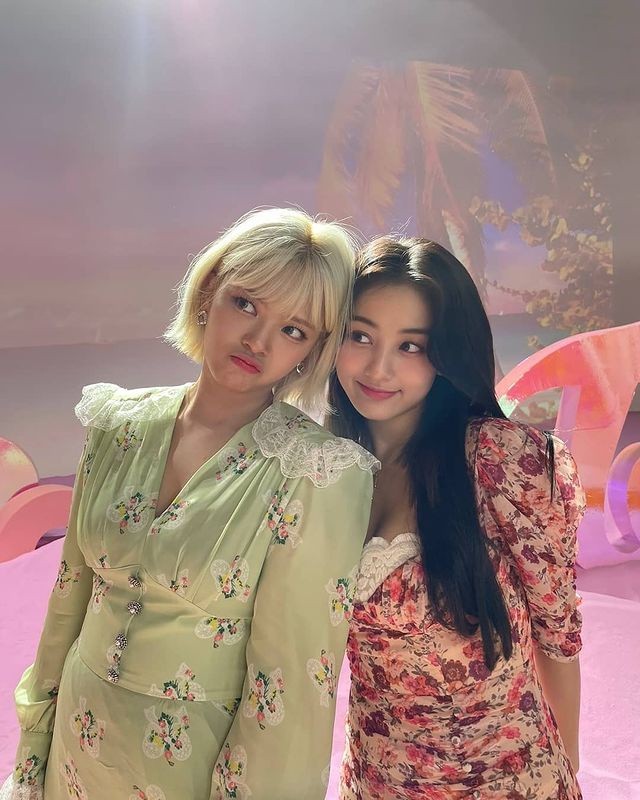 TWICE Jihyo, a flowery smile full of freshness... Perfect for volume