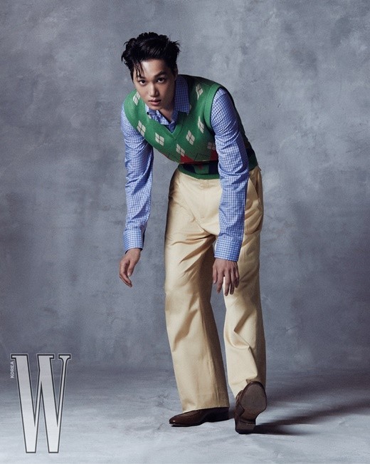 Kai X Bae Jeong-nam took a pictorial for luxury brands
