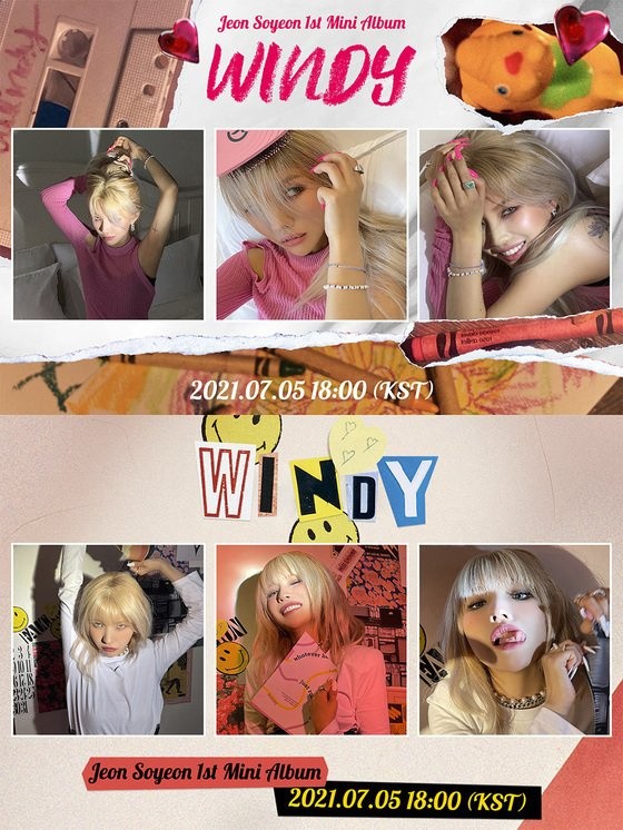 (G)I-DLE Jeon So-yeon unveils 'Windy' concept image with hip sensibility
