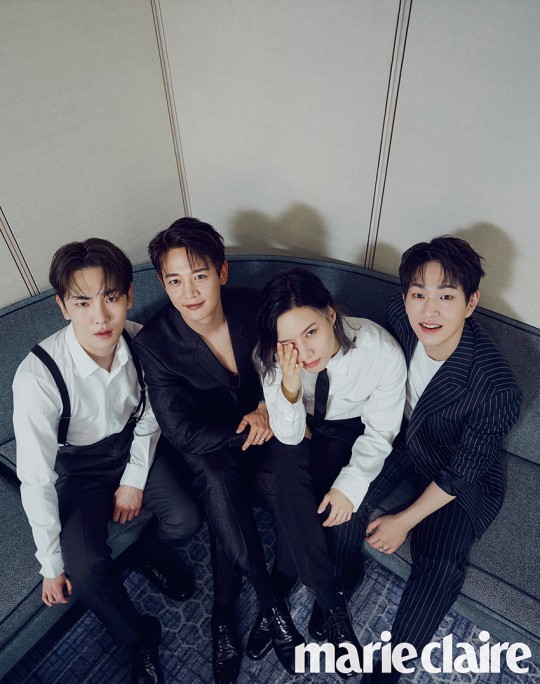 SHINee, exudes suit charm... “Our unwavering spirit on stage and music is our driving force”