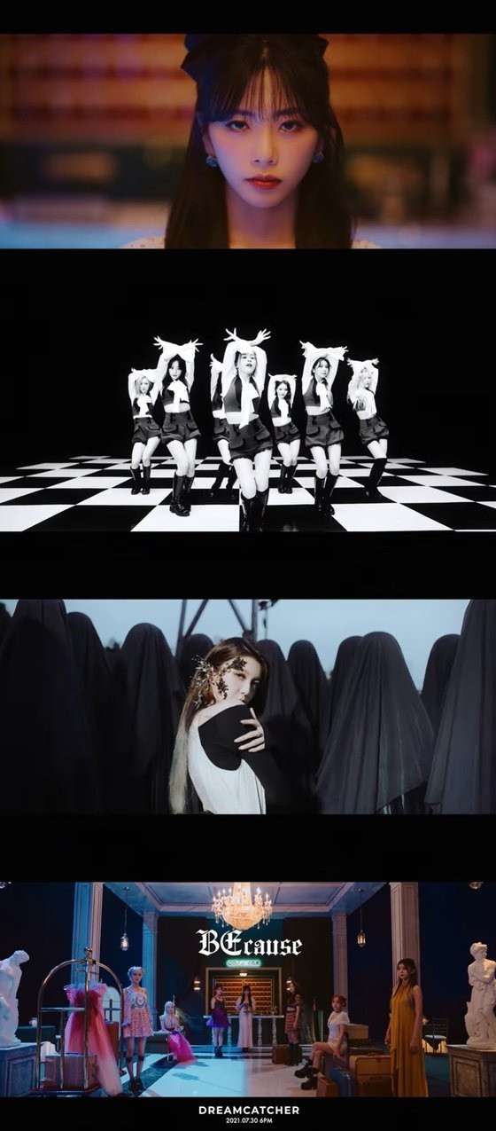 Dreamcatcher, new song 'BEcause' eerie atmosphere MV teaser