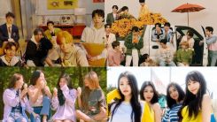 EXO, SEVENTEEN, MAMAMOO, Brave Girls