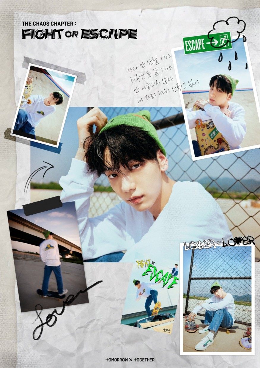 TXT, 2nd regular album repackage concept photo FIGHT version released