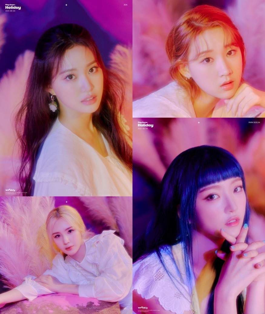 Weeekly releases MV teaser for 'Holiday Party'