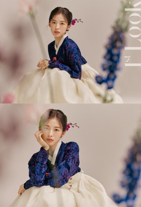 OH MY GIRL Arin Hanbok pictorial… Like role model Suzy