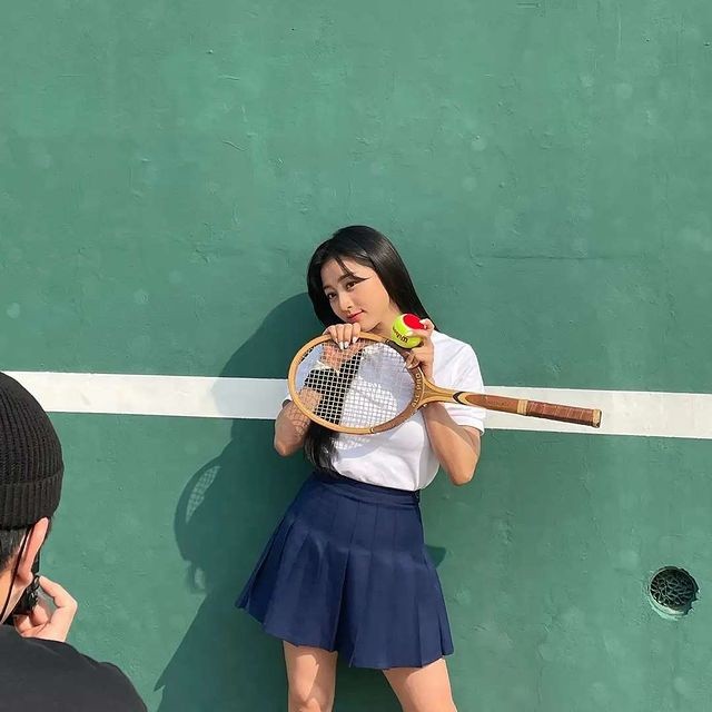 TWICE Jihyo, doll face and porcelain skin