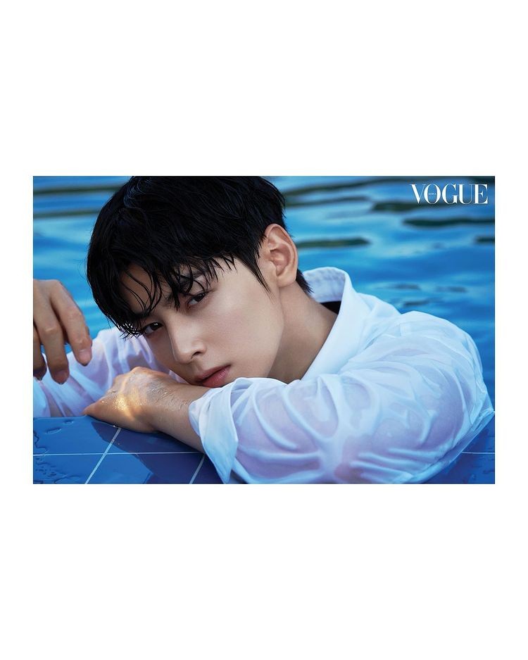 Cha Eun-woo, the perfect sculptural handsome man… 'Face genius' impossible to implement CG