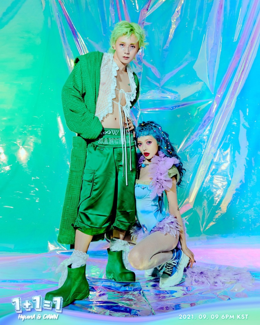 HyunA and Dawn, 1+1=1