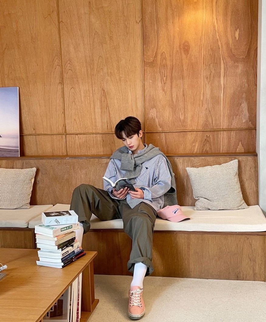 Kim Yo-han, dandy autumn look... Warm visuals